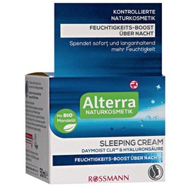 Alterra Night Cream with Hyaluronic Acid for Tired Skin 50 ml