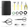 MOSFiATA Bonsai Tools Set 13 Pcs High Carbon Steel Succulent