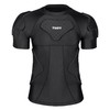 DGYAO Shoulder Protector Padded Comprssion T Shirt, Men's Rugby Safe