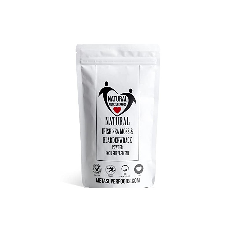 Sea Moss and Bladderwrack Powder 100g High Potency | Vegan