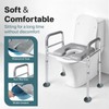 Eosprim Toilet Seat Risers for Seniors Elongated, Raised Toilet Seat