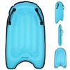 Inflatable Surfing Board with Handles Surfing Body Board Folding Beach