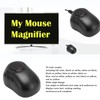 Electronic Mouse Magnifier Low Vision Reading Aid with 10 Color
