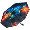 Doppler Magic Fibre Women's Pocket Umbrella with Automatic Open/Close, Nebula,