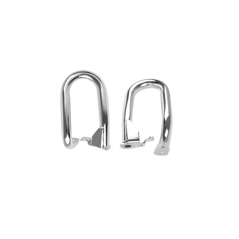 CHIFUN Engine Guard Rear Highway Crash Bars Steel Replacement for