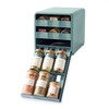 YouCopia SpiceStack Adjustable Spice Rack Organizer, Pull-Down 18-Bottle Seasonings and