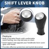 INFINAUTO 5 Speed Gear Shift Knob Front Automatic Transmission Shift
