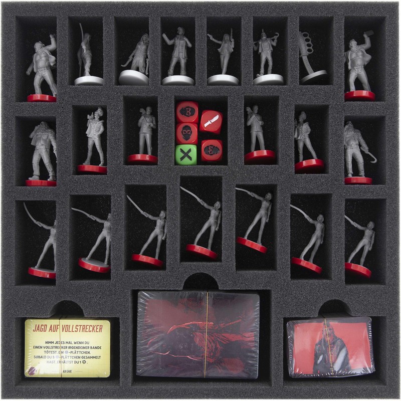 Feldherr foam tray Set compatible with Vengeance board game box