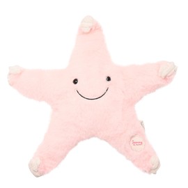 Sammy the Starfish – Soft Plush Toy for Kids | Ocean-Themed Stuffed Animal, Cuddly Comfort Toy for Babies & Toddlers | Pink Starfish Sensory Toy Gift | 0-3 Years - 37 x 37cm.