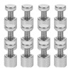 HOLIDYOYO 36pcs Standoff Screws Acrylic Glass Sign Wall Fixture Photo