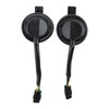 MOTAOLL Headlight Socket Cords Wires Pair for Yamaha YFM YFZ