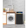 GLOWPOINT 105L Laundry Basket with Lid, Clothes Hampers for Laundry