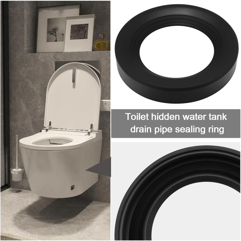 Create idea 135mm Wall-Mounted Toilet Connection Rubber Seal 83.5mm Inner