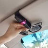 JQ Car Glasses & Sunglasses Storage Sun Visor Clip-on Storage Clip Fashion Accessory / 차량용 안경 선글라스 보관 선바이저 클립형 수납 클립 패션소품