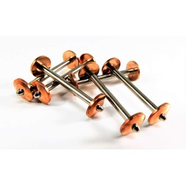 6 New Generic Sewing Machine Treadle Long Metal Bobbins, 8228, Will fit Singer Models 27, 28, 127, 128, Plus Others.