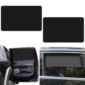 2 Sonnenschutz Auto Baby mit UV Schutz Sonnenschutz Auto Baby Sichtschutz ScheibenVorhang Autoscheiben innen für 95% Fahrzeuge um die Privatsphäre Lhrer Familie zu Schützen