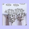 MforStyle White Tablecloth Round Lace 125cm