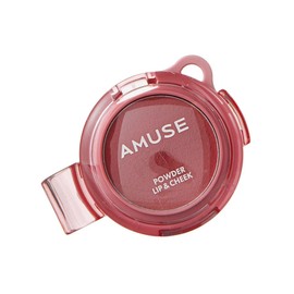 AMUSE Powder Lip & Cheek 4g, 07 Rose Girl, 1 piece / AMUSE 파우더 립 앤 치크 4g, 07 로즈 걸, 1개