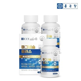 Jongkundang 종근당 마그네슘 플러스 90정 3박스 9개월분 / 비타민B 4중 복합기능성 Jongkundang Magnesium Plus 90 Tablets 3 Boxes for 9 Months / Vitamin B 4-Complex Functional Supplement