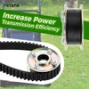 131-4509 125-2532 Mower Idler Pulley & 120-3335 Belt Kit Replacement