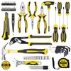 DOWELL Tool Set Tool Kit 62PCS Homeowner Tool Set Wrench