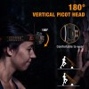 EverBrite 1000 Lumen LED Headlamp Rechargeable Headlight with 5 Light
