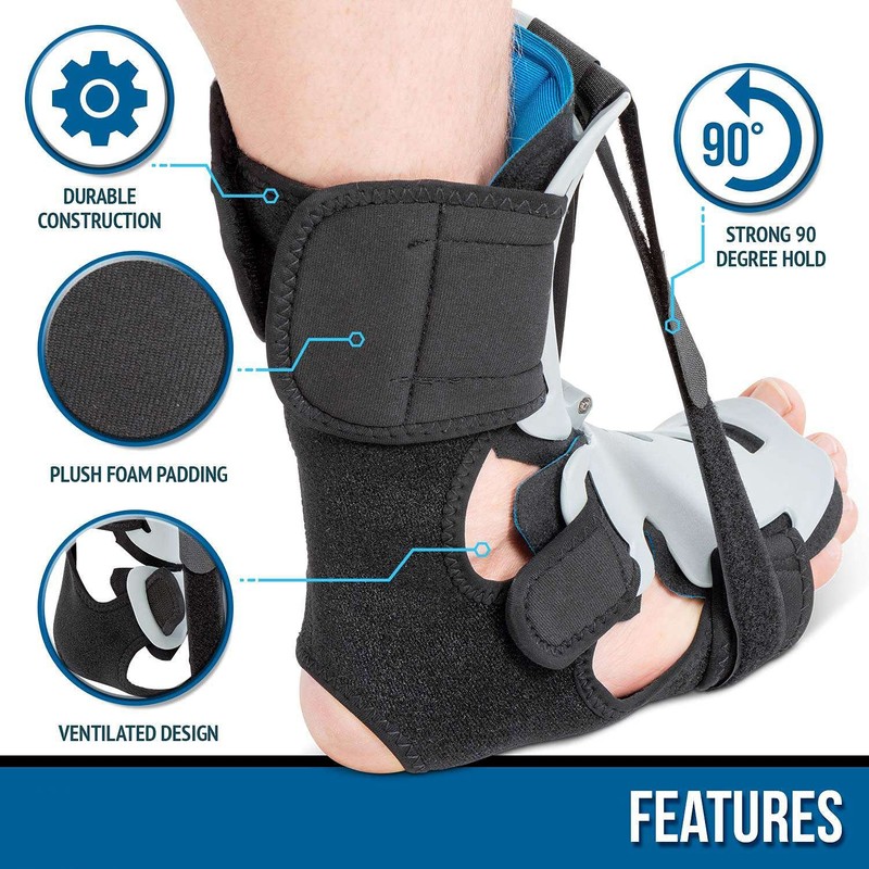 Byttlerom Plantar Fasciitis Night Splint Foot Support Boot for Fascia