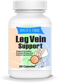 Health & Food Corp Leg Vein Support, Supports Circulation, Promotes Strong Veins