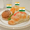 mflagperft India Flag Indian Flag, Small Mini India Toothpick Flags