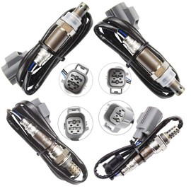 Sangyue 4x Oxygen O2 Sensor for Volvo XC90 4.4L 2005 2006 2007 2008-2011 Upstream + Downstream