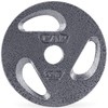 CAP Barbell placa de agarre estándar de 1 pulgada, individual,