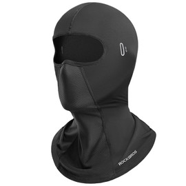 RockBros Balaclava Cooling Face Cover, Helmet, Inner, Sunscreen, Breathable, Non-Stuffing, Sweat Absorbent, Quick Drying, Balaclava, Running, Cycling, Motorcycling, Sports, Men's