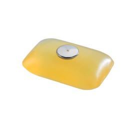 WENKO Magnet-Seifenhalter Blister, hochwertige Seifenablage für die Wand, Befestigen ohne Bohren mit Klebepad, sicherer Halt, umweltfreundlich & sparsam, aus Kunststoff, 4,5 x 4 x 7 cm, Weiß