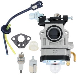 43cc 52cc 49cc Carburetor Kit Replacement Parts Brush Cutter with Gasket for Earthquake Lawn Mower Replacement Hedge Trimmer for CG430 CG520 BC430 BC520 (1 Pack)