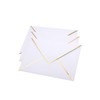 A7 Envelopes - V Flap Foil Border Luxury Mailing Envelopes