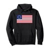 Betsy Ross Flag Pullover Hoodie