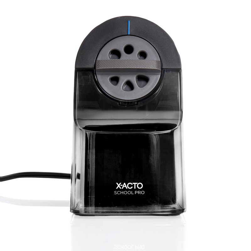 X-ACTO Pencil Sharpener, School Pro Electric Pencil Sharpener, With Six