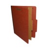 ALL-STATE LEGAL Pressboard Classification File Folder, 1 Divider, 1 1/2"