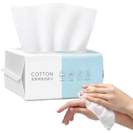Toalla Facial - Toallitas Grandes Súper La Cara Pañuelo Facial Sin Pelusa, Toallas Faciales Limpias, Y Extragruesas, Paño De Lavado Facial Para Desmaquillar, Amamantar, Via