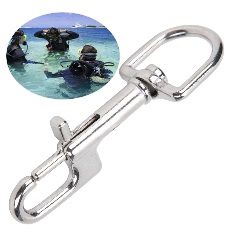Stainless Steel Diving Single Ended Snap Clips Single Eye Bolt