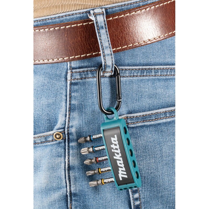 Makita E-13568 5 Piece Impact Premier Screw Bit Set