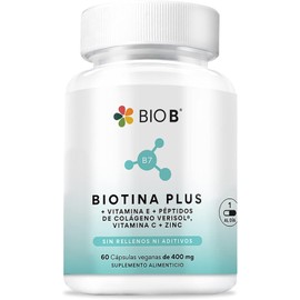 BIO B | Biotina Plus | 60 cápsulas veganas