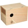 Prevue Pet Products BPV1105 Outside Mount Nest Box for Parakeet,