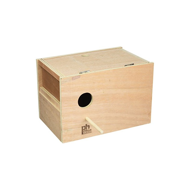 Prevue Pet Products BPV1105 Outside Mount Nest Box for Parakeet,