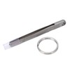 SPYMINNPOO Mini Keychain Tweezer, EDC Mini Keychain Tweezer Titanium Alloy