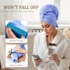 Bigger Size Microfiber Hair Towel Wrap for Women - Fast