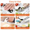 Garlic Press - Stainless Steel Garlic Press - Garlic Press