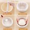 100PCS Disposable Proofing Basket Liner for Sourdough, BPA-Free, Food Grade