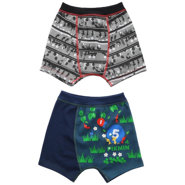 Bandai Boxer Briefs, Pikmin, Boxer, Front Closure, Underwear, Boys, Cotton