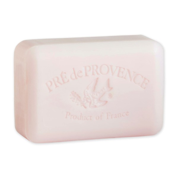Pre de Provence Artisanal Soap Bar, Enriched with Organic Shea Butter, Natural French Skincare, Quad Milled for Rich Smooth Lather, Lily Of The Valley, 8.8 Ounce